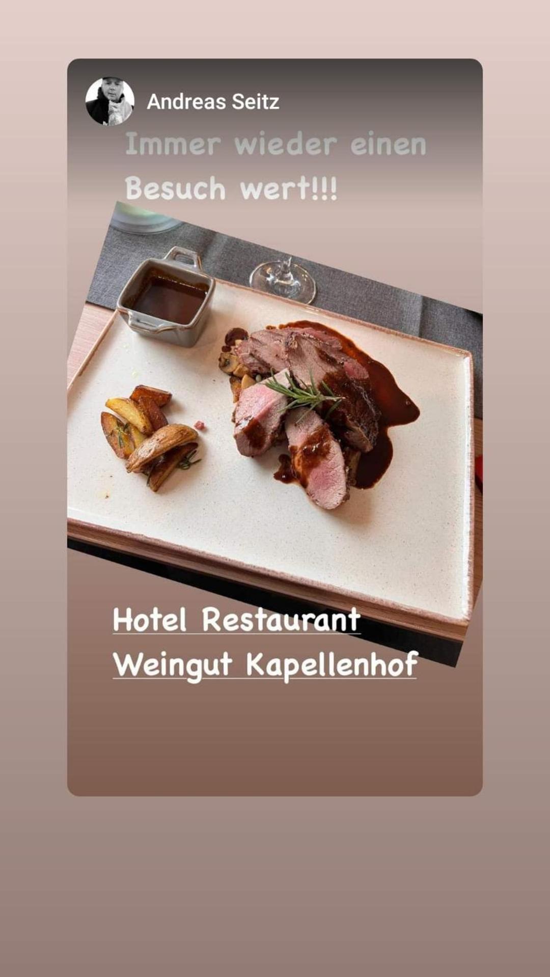 Hotel-Restaurant-Weingut Kapellenhof Клотен Екстериор снимка